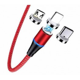 Yookie 3 in 1 Magnetic Cable - 1M